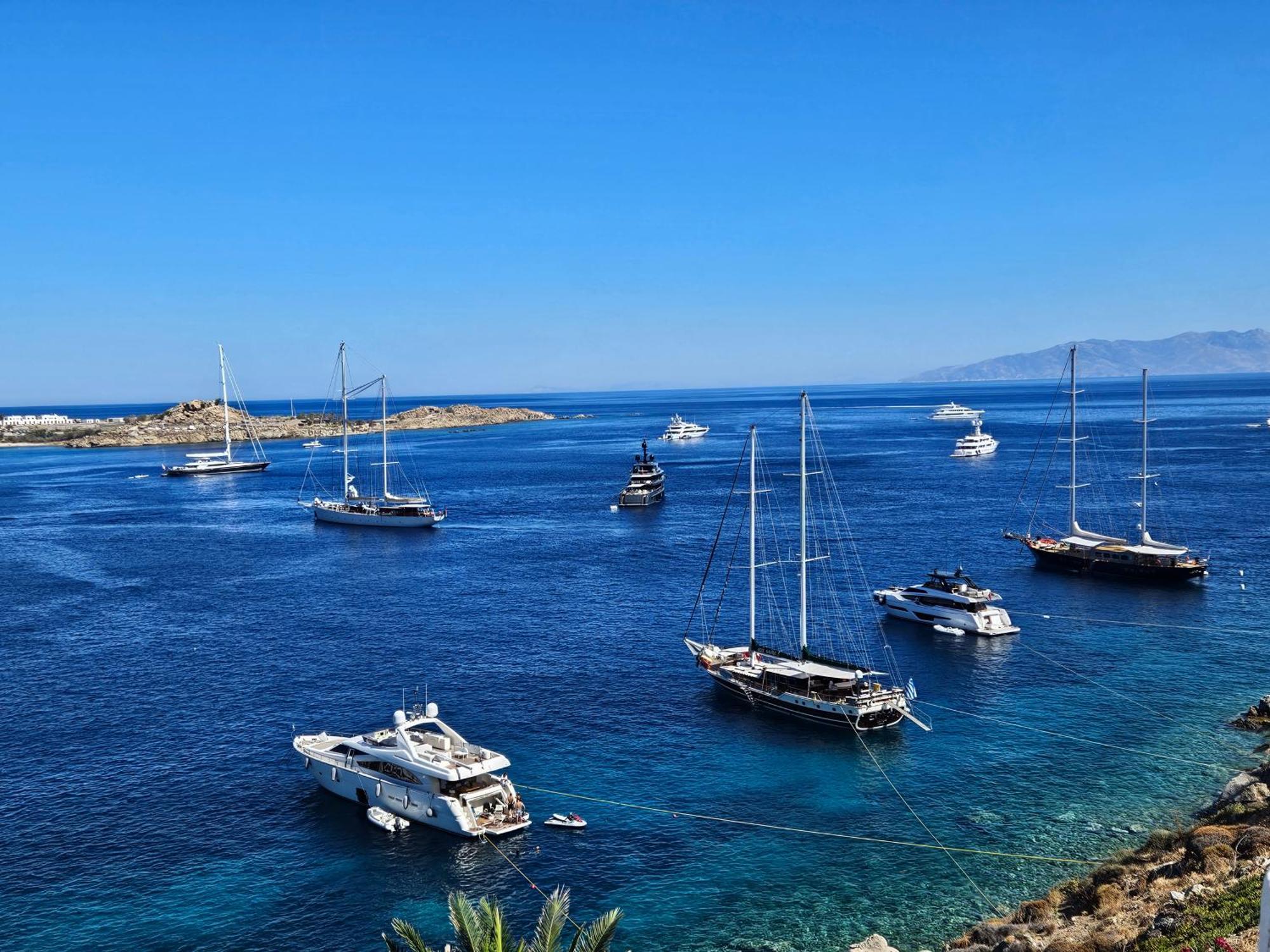 Mykonos Azure Aparthotel Ψαρού Εξωτερικό φωτογραφία
